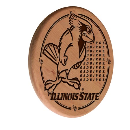 Illinois State University 13 Laser Engraved Solid Wood Sign